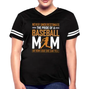 BASEBALL MOM Women’s Vintage Sport T-Shirt