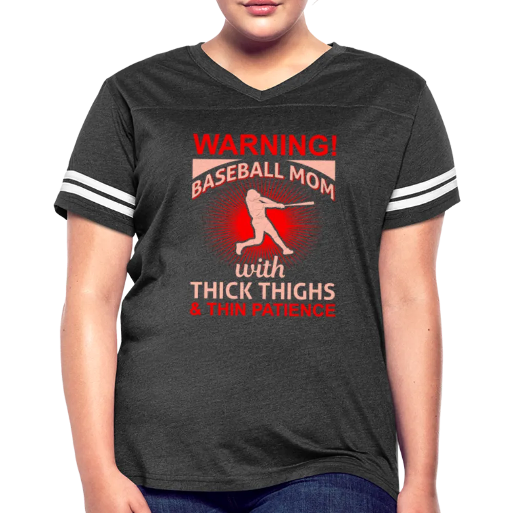 BASEBALL MOM Women’s Vintage Sport T-Shirt