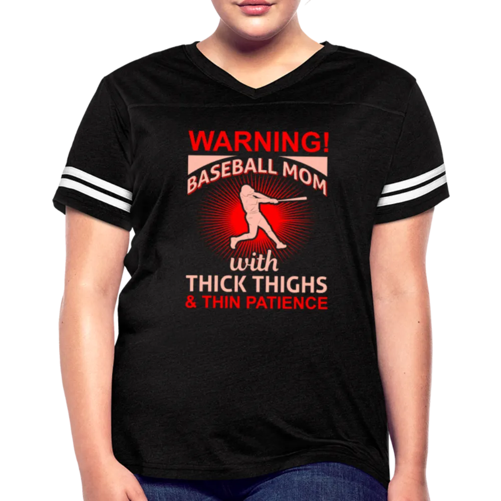 BASEBALL MOM Women’s Vintage Sport T-Shirt