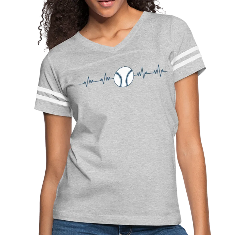 BASEBALL VIBRATION Women’s Vintage Sport T-Shirt