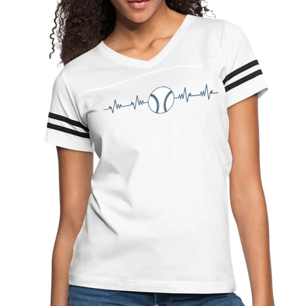 BASEBALL VIBRATION Women’s Vintage Sport T-Shirt