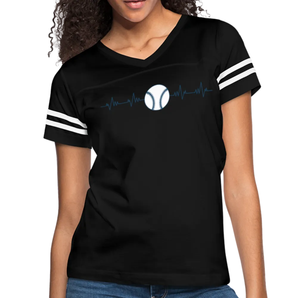 BASEBALL VIBRATION Women’s Vintage Sport T-Shirt