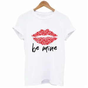 Be Mine Red Bubble Lips