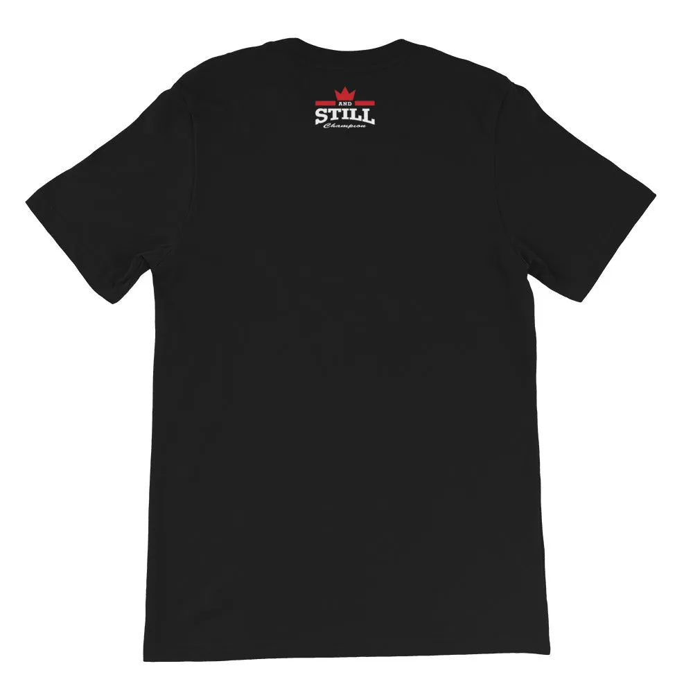 Be Your Beast Lion with ASC logo on back label men's T-shirt