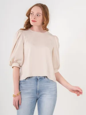 Bella Top in Sandshell by Emily McCarthy