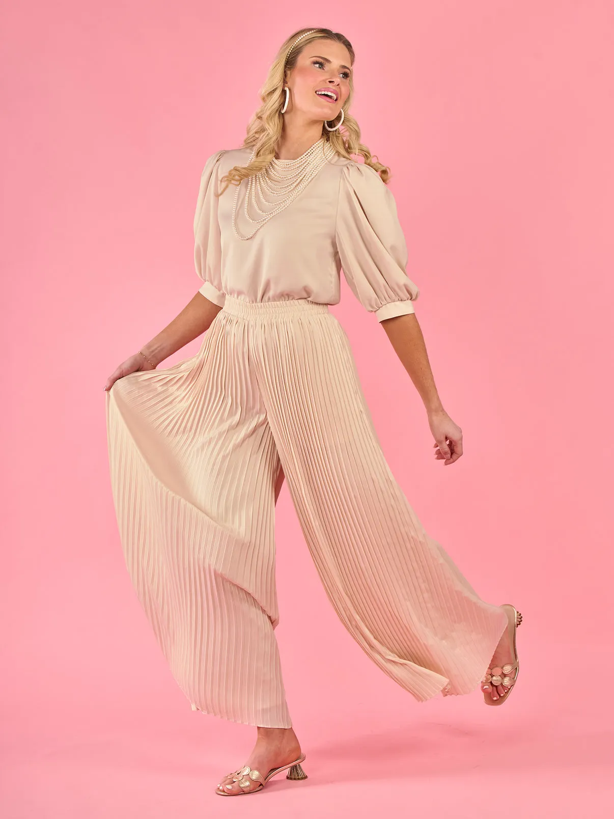 Bella Top in Sandshell by Emily McCarthy