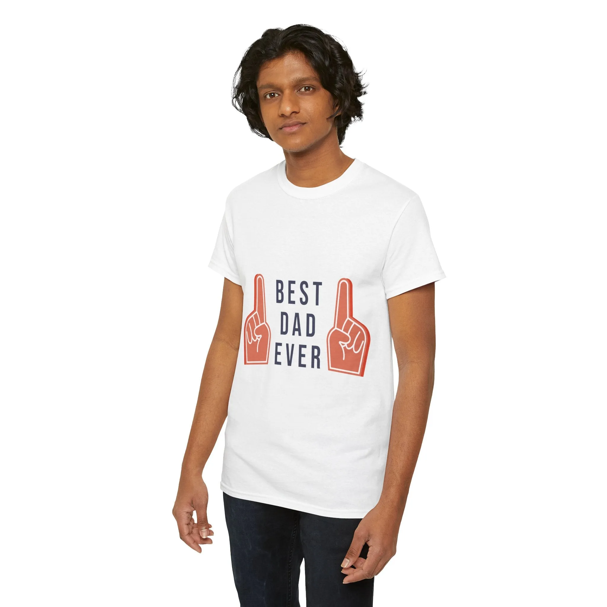 Best Dad Ever Cotton Tee