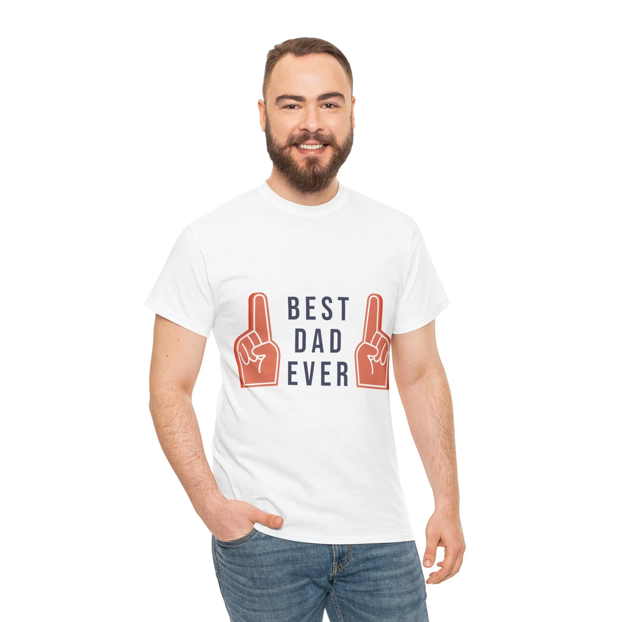 Best Dad Ever Cotton Tee