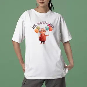 Best Grandma Ever T-Shirt, Grandma With Balloons Shirt, Cute Nana Sweatshirt, Grandma Shirt, Grandma Gift, Mother's Day Gift