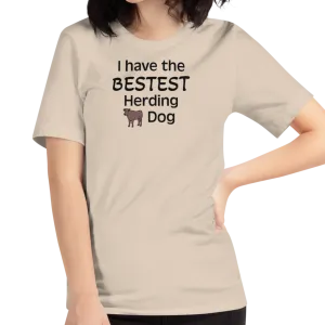 Bestest Cattle Herding Dog T-Shirts - Light