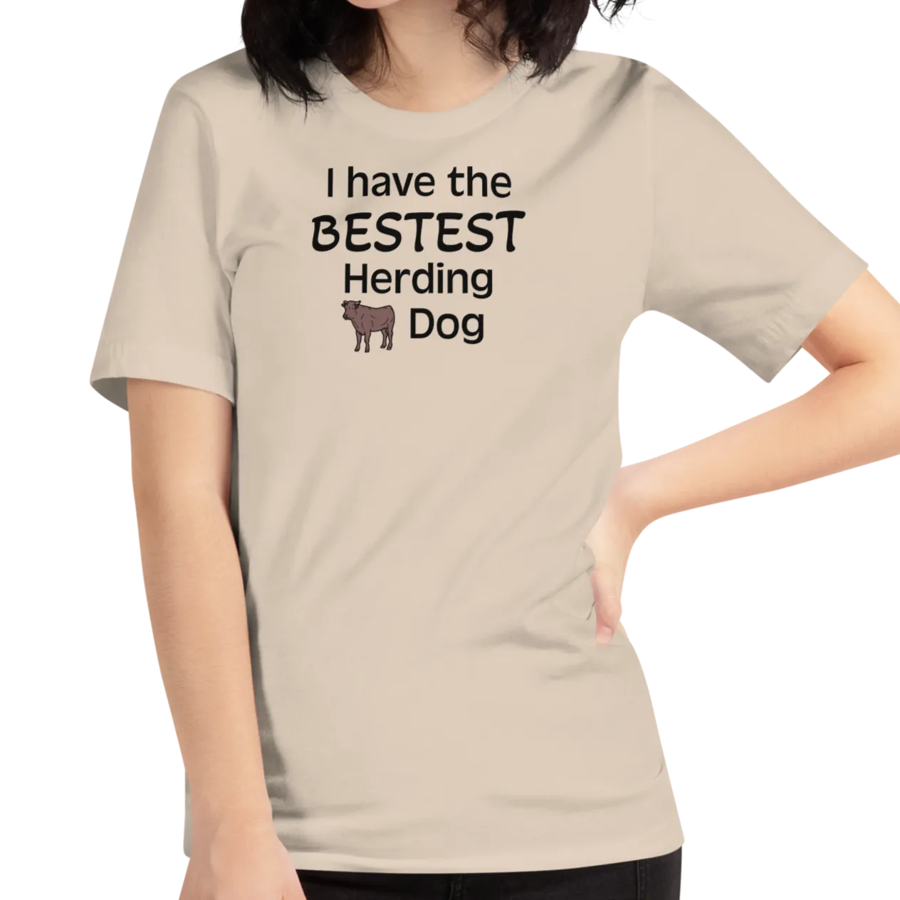 Bestest Cattle Herding Dog T-Shirts - Light