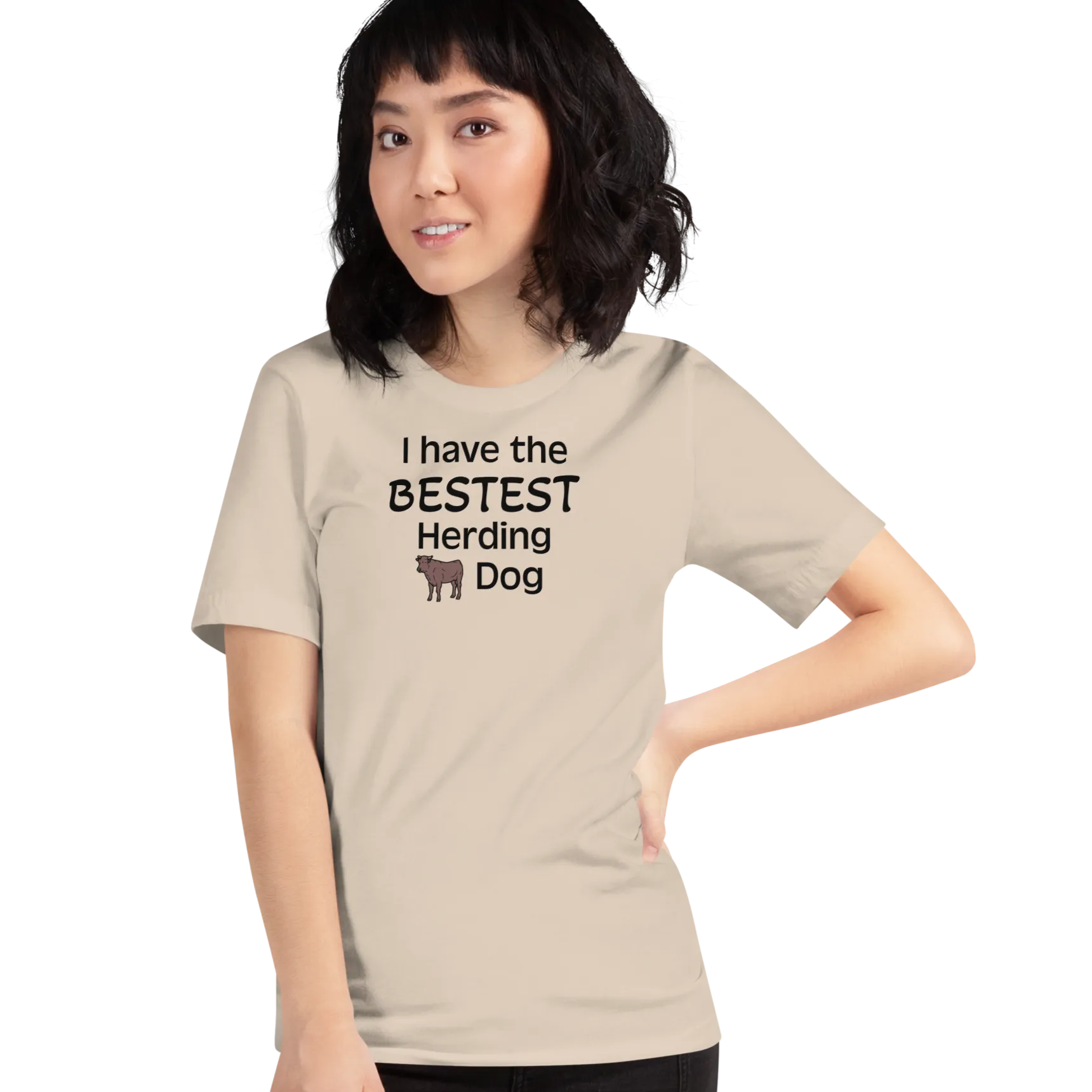 Bestest Cattle Herding Dog T-Shirts - Light