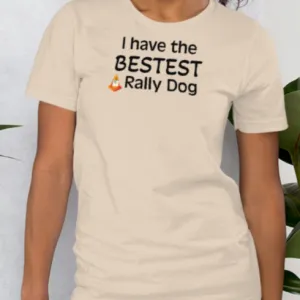 Bestest Rally Dog T-Shirts - Light