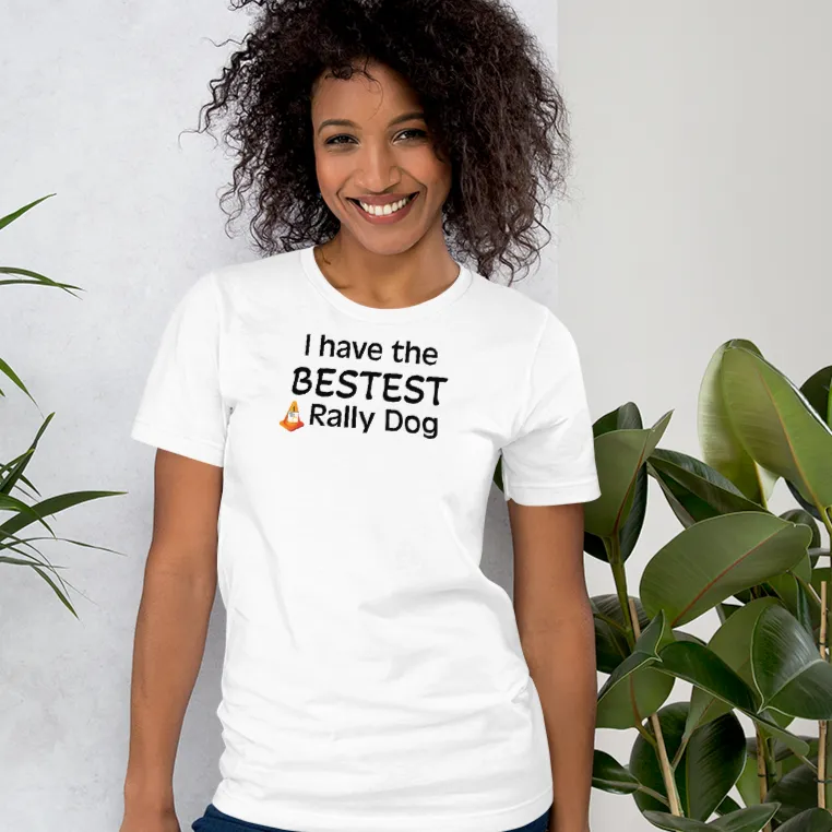 Bestest Rally Dog T-Shirts - Light