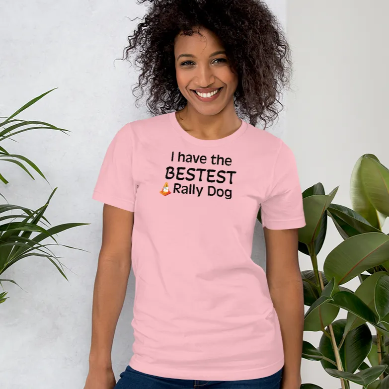 Bestest Rally Dog T-Shirts - Light