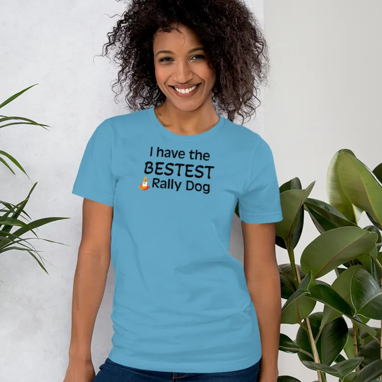 Bestest Rally Dog T-Shirts - Light