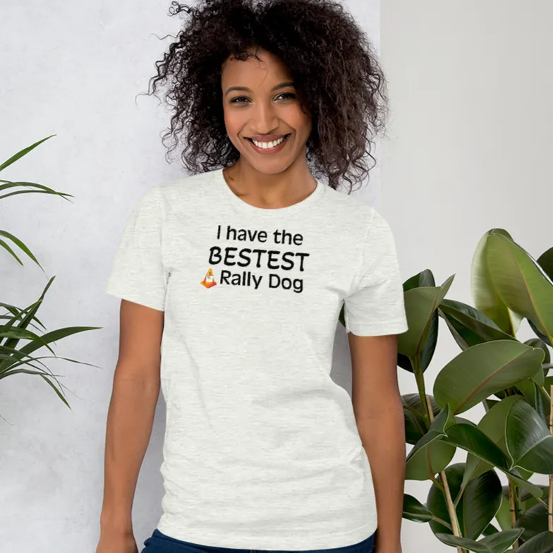 Bestest Rally Dog T-Shirts - Light