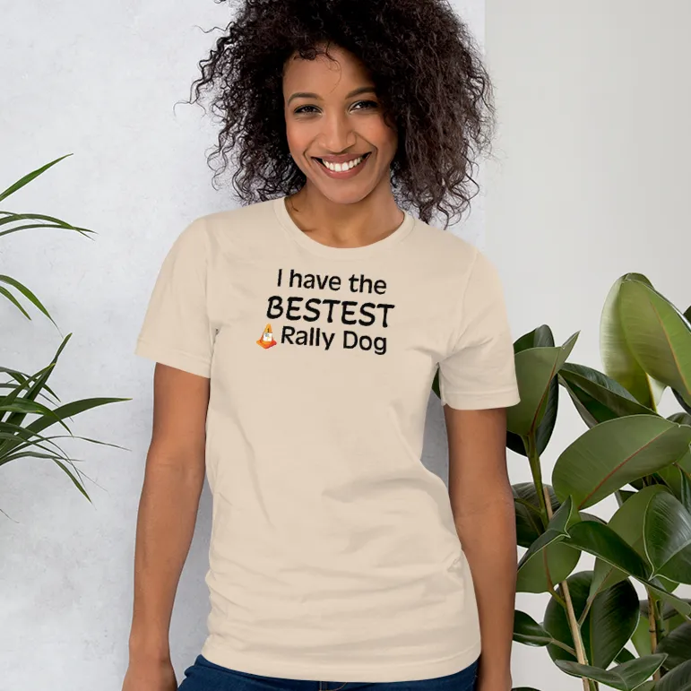 Bestest Rally Dog T-Shirts - Light