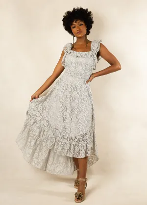 Bette Bridesmaid Dress in Shadow Blue