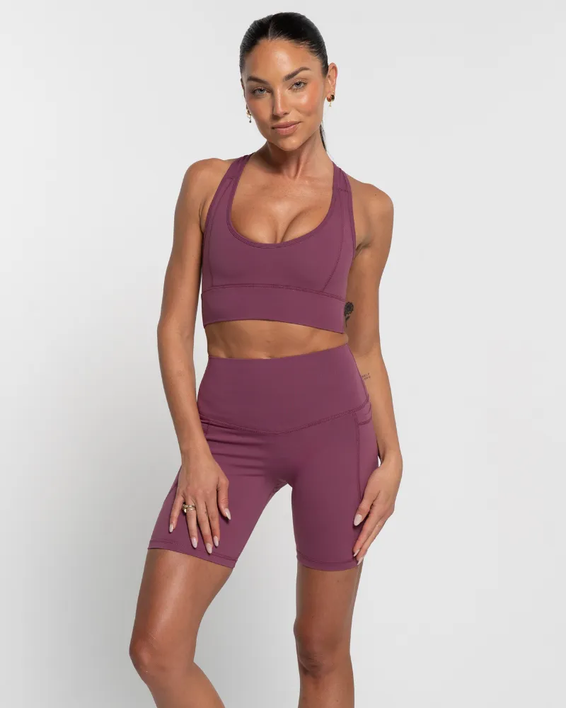 Bike Short 2.0 - Merlot