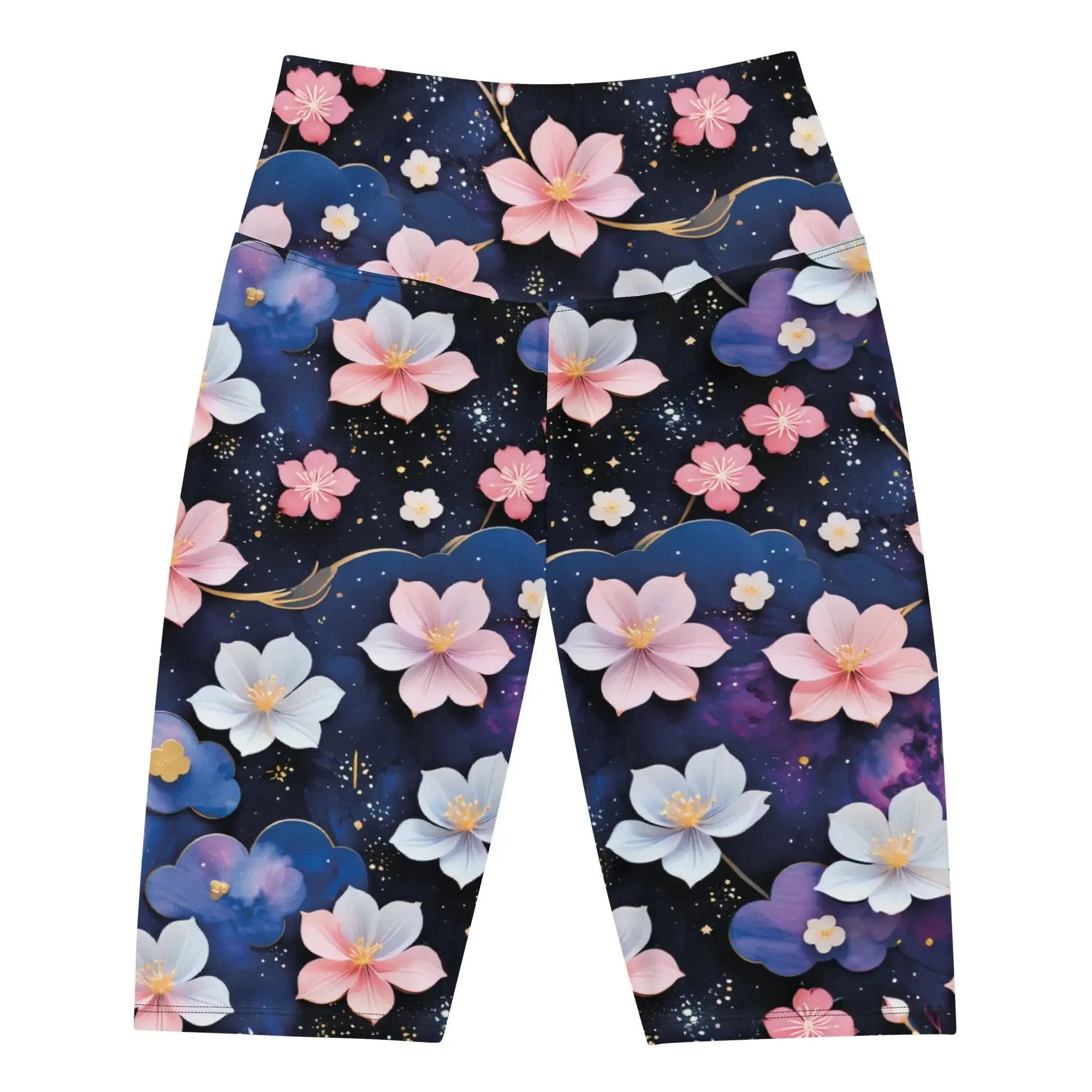 Biker Shorts - Midnight Sakura