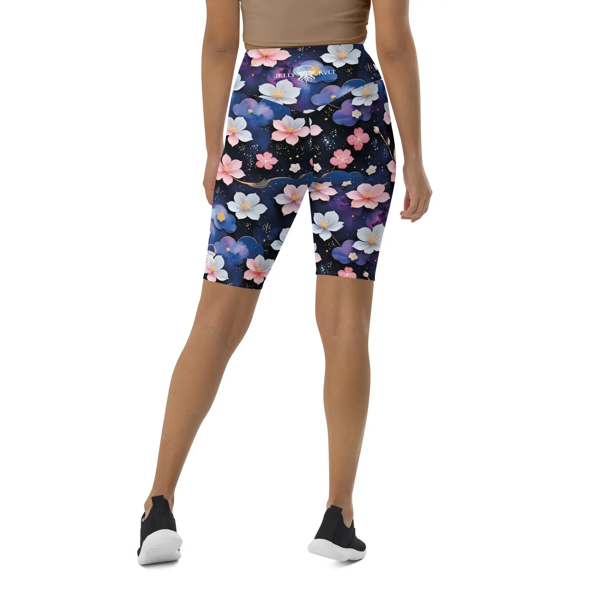 Biker Shorts - Midnight Sakura