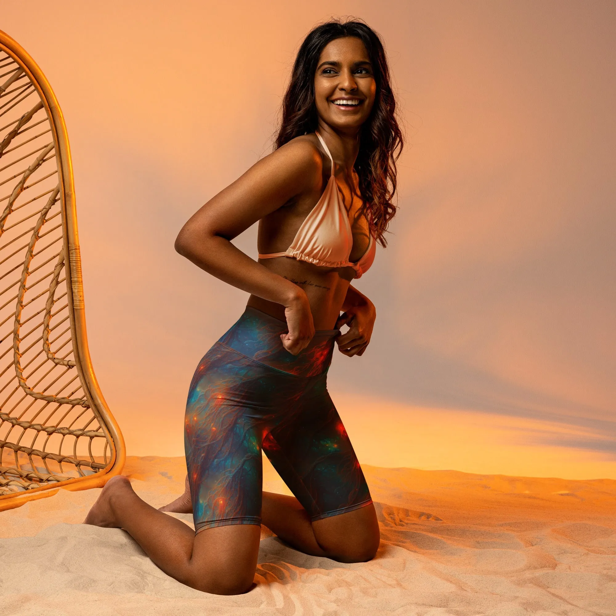 Biker Shorts - Nebular Nexus
