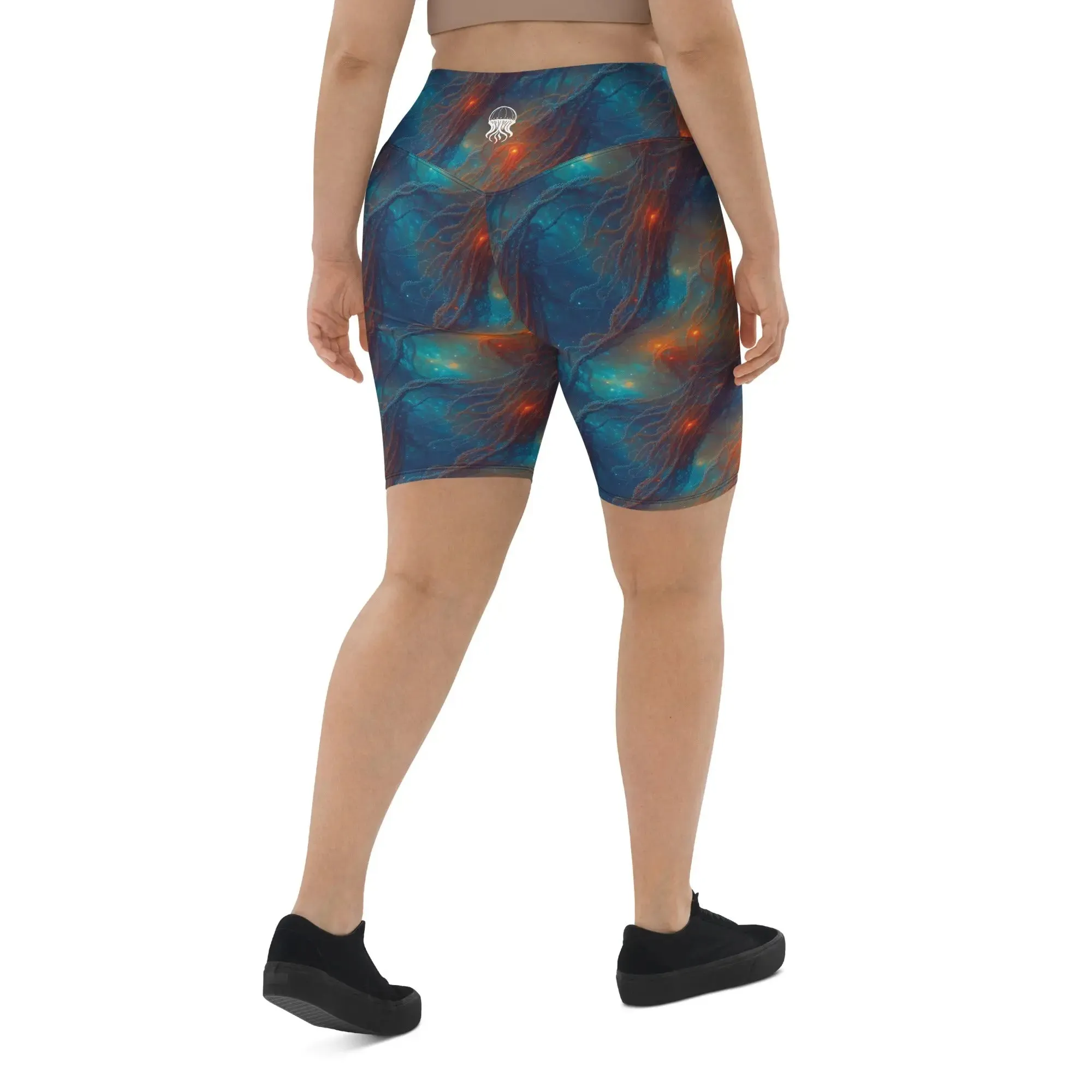 Biker Shorts - Nebular Nexus