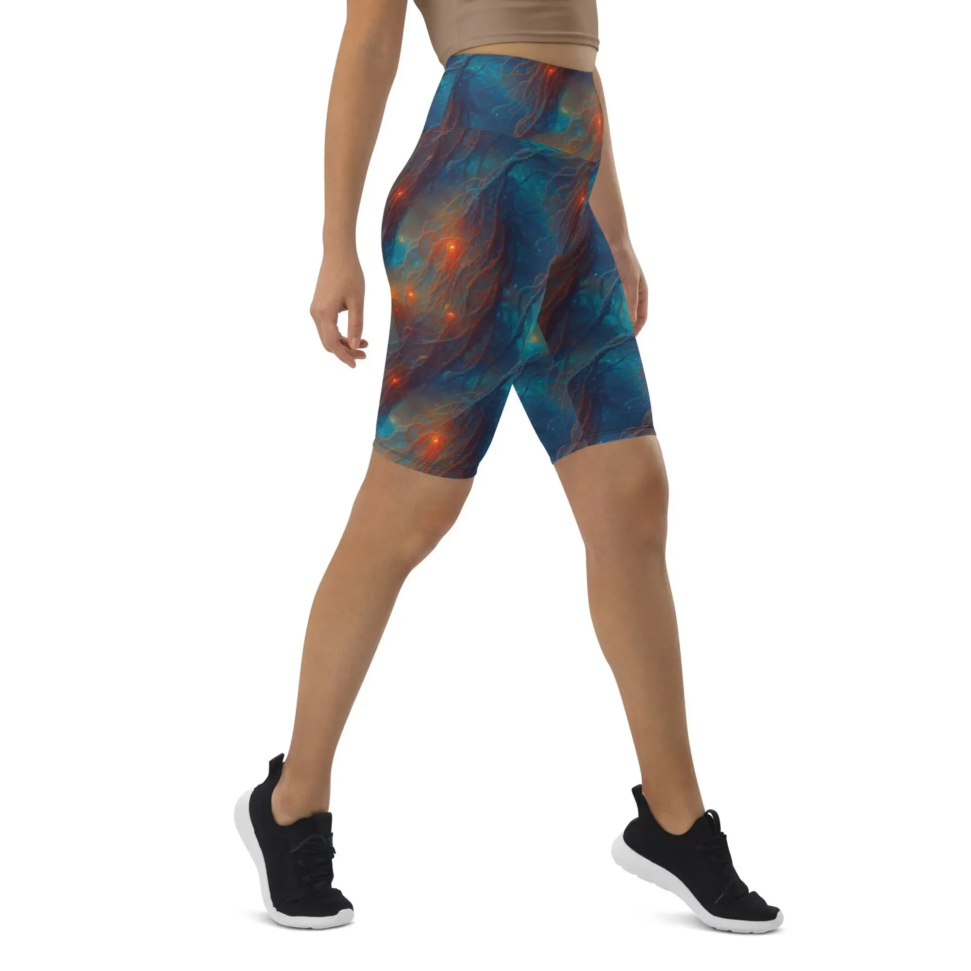 Biker Shorts - Nebular Nexus