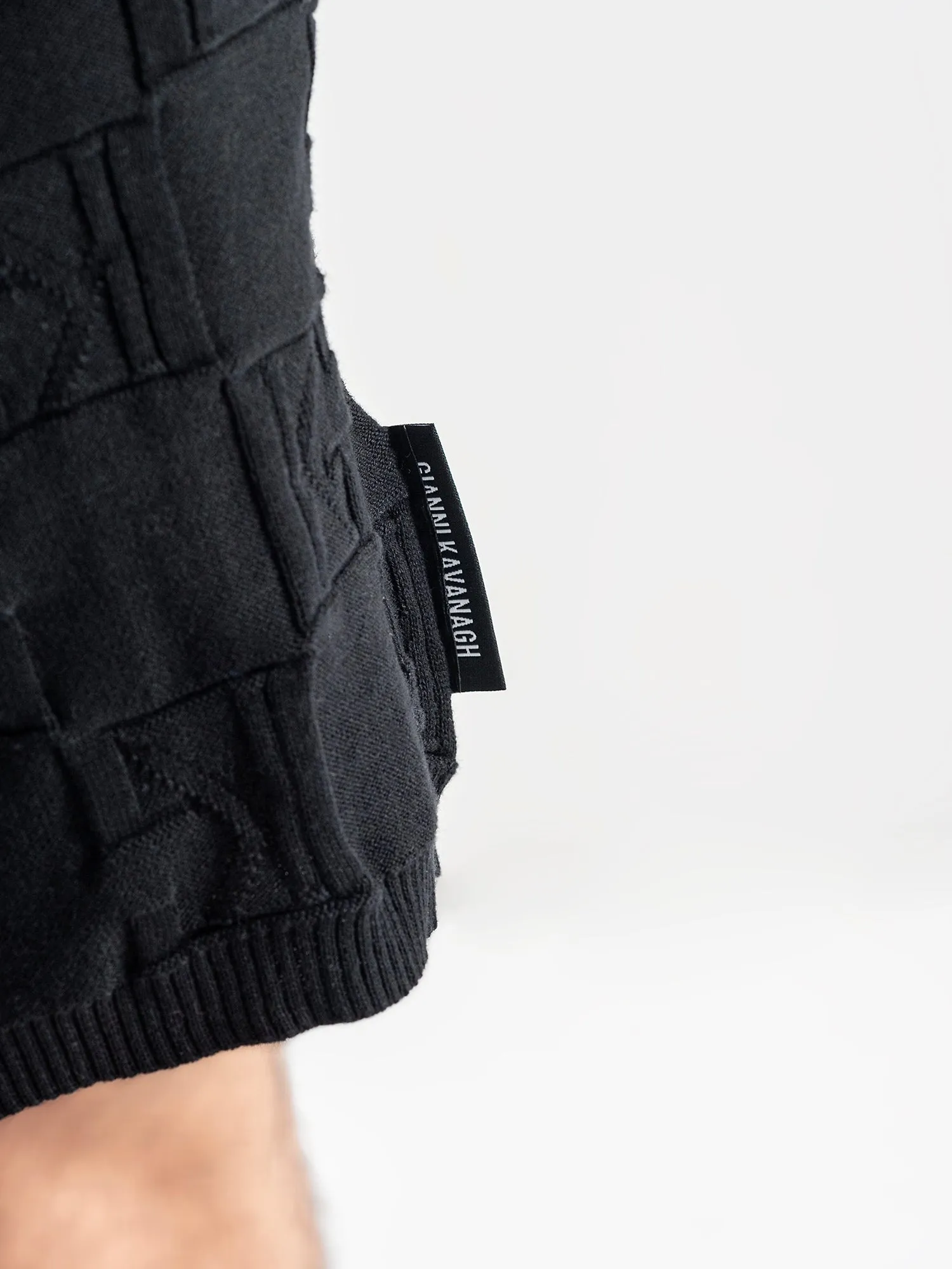 Black Clone Knit Twinset