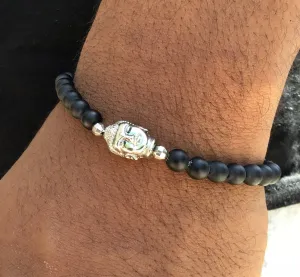 Black Onyx  Buddha 6mm