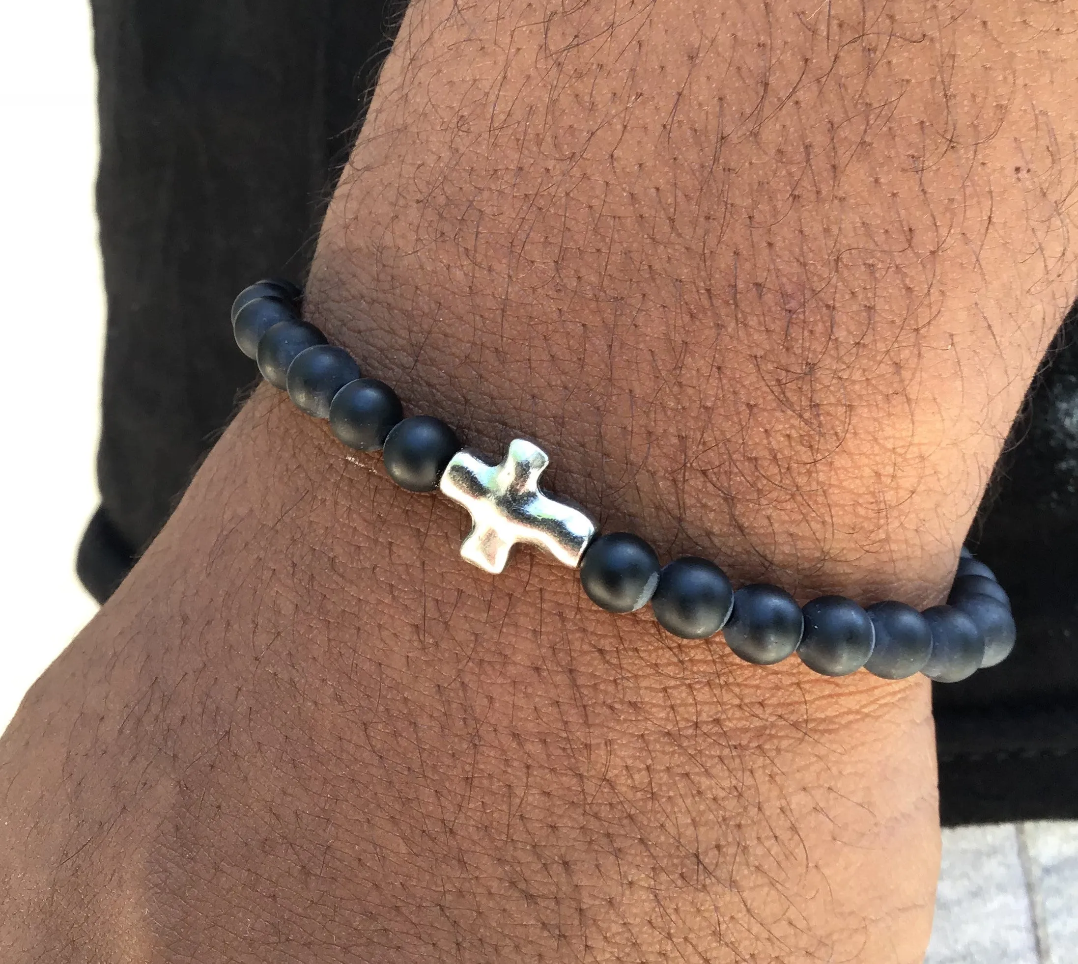 Black Onyx  Buddha 6mm
