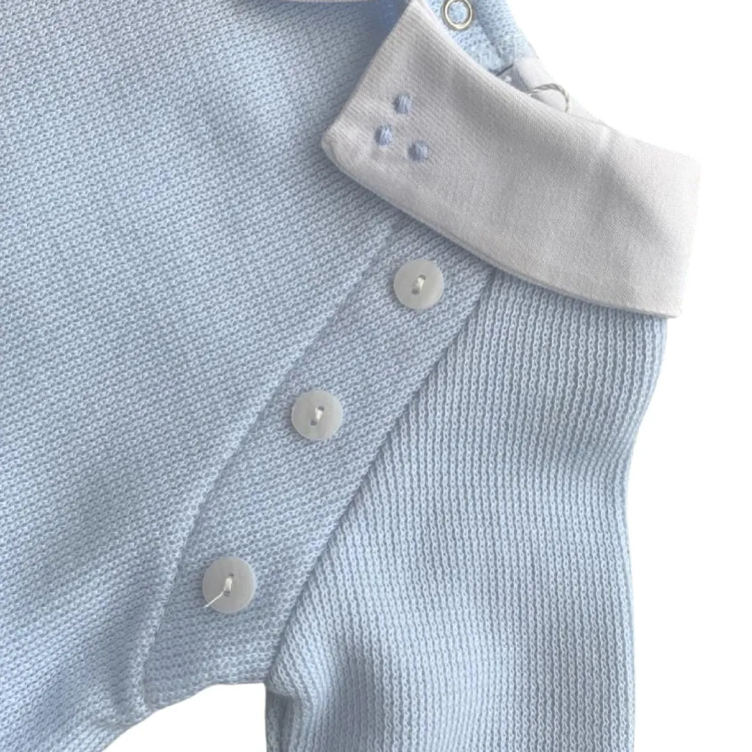 Blue Shorts Set