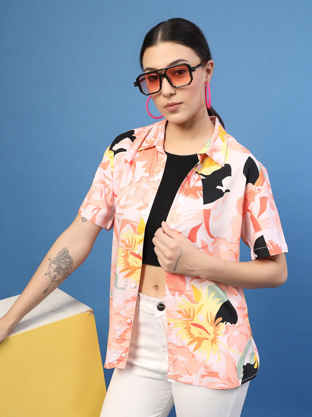Botanical Chic Slim Fit Shirt