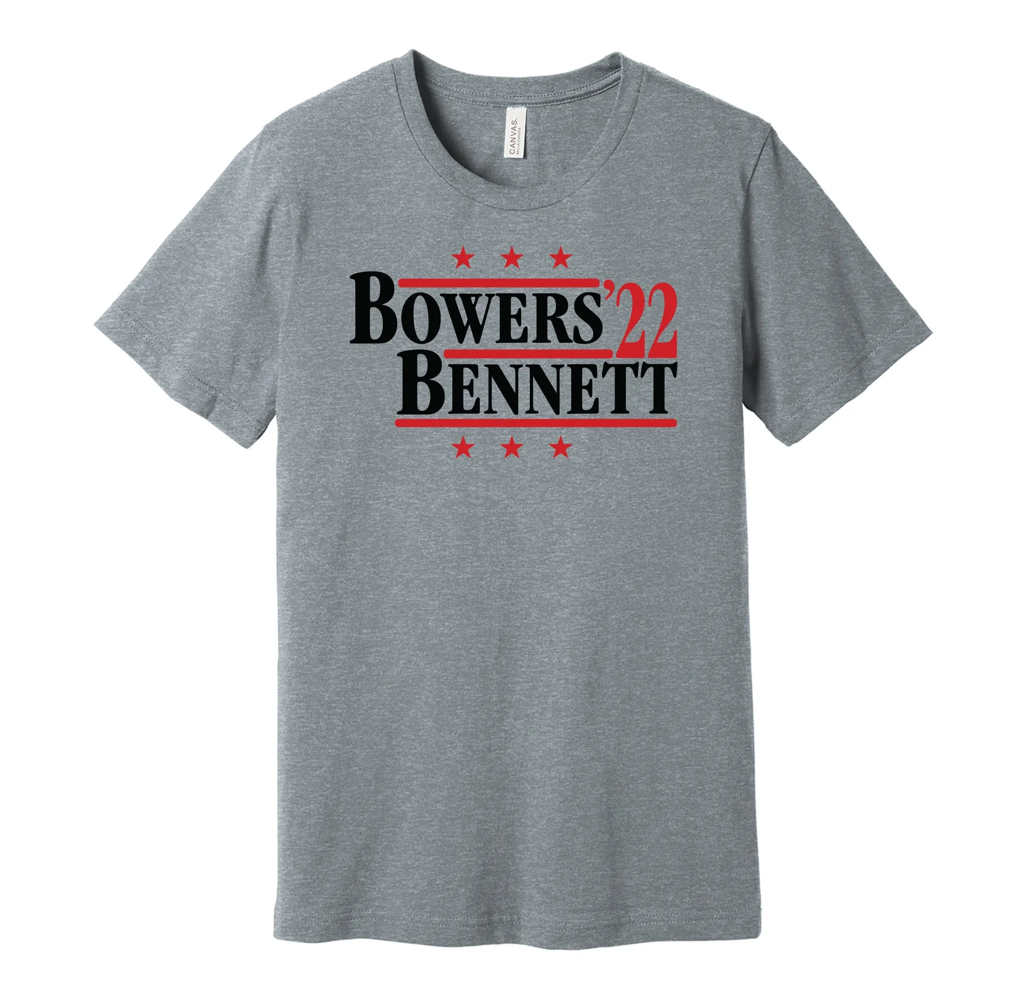 Bowers & Bennett '22 - Georgia Football Political Campaign Parody T-Shirt - Hyper Than Hype Shirts