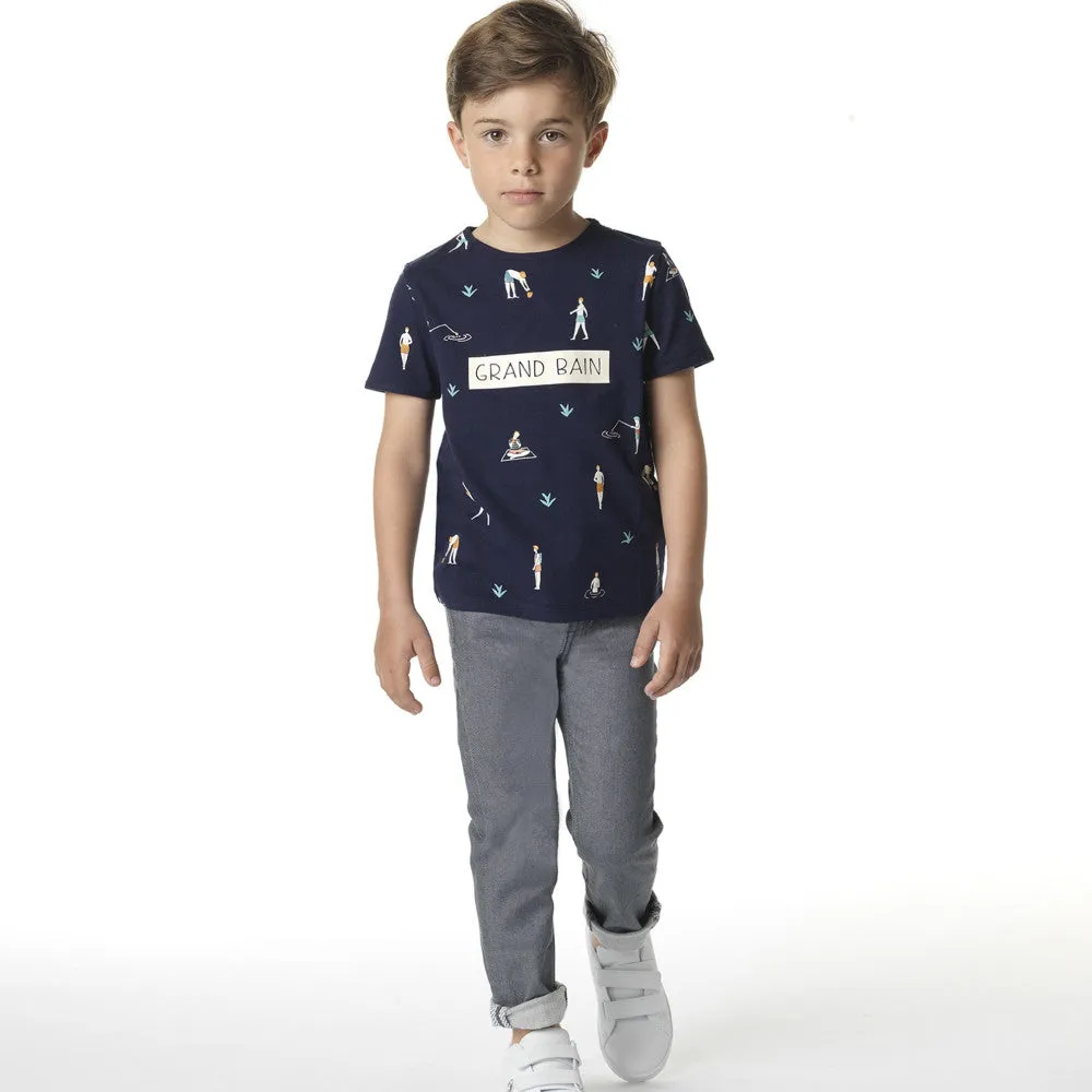 Boys "Grand Bain" T Shirt