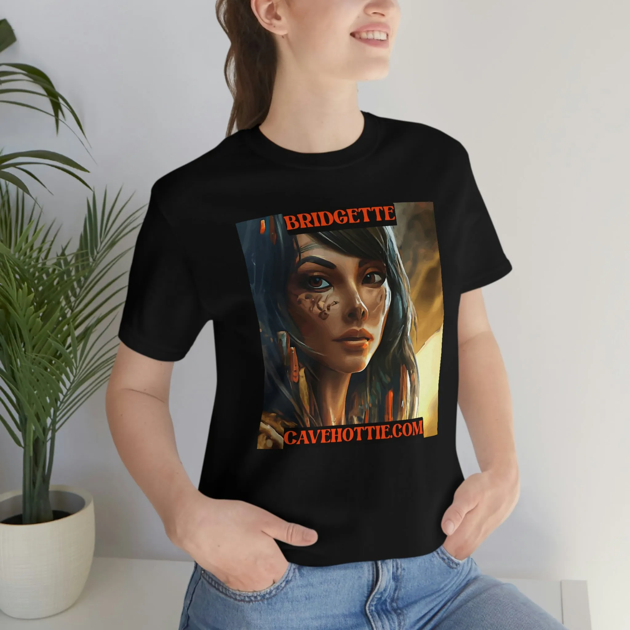 Bridgette Cavehottie.com Short Sleeve Tee