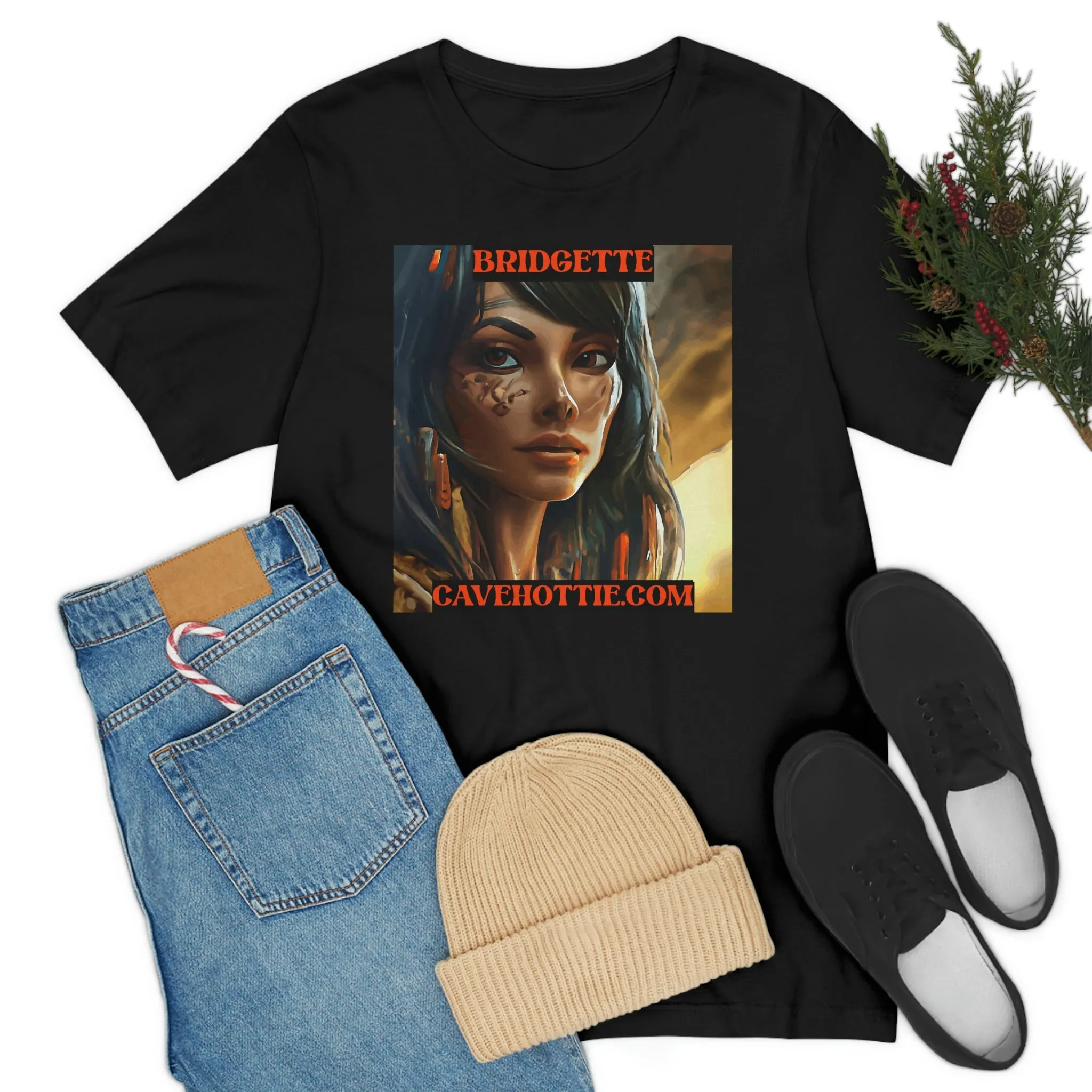 Bridgette Cavehottie.com Short Sleeve Tee