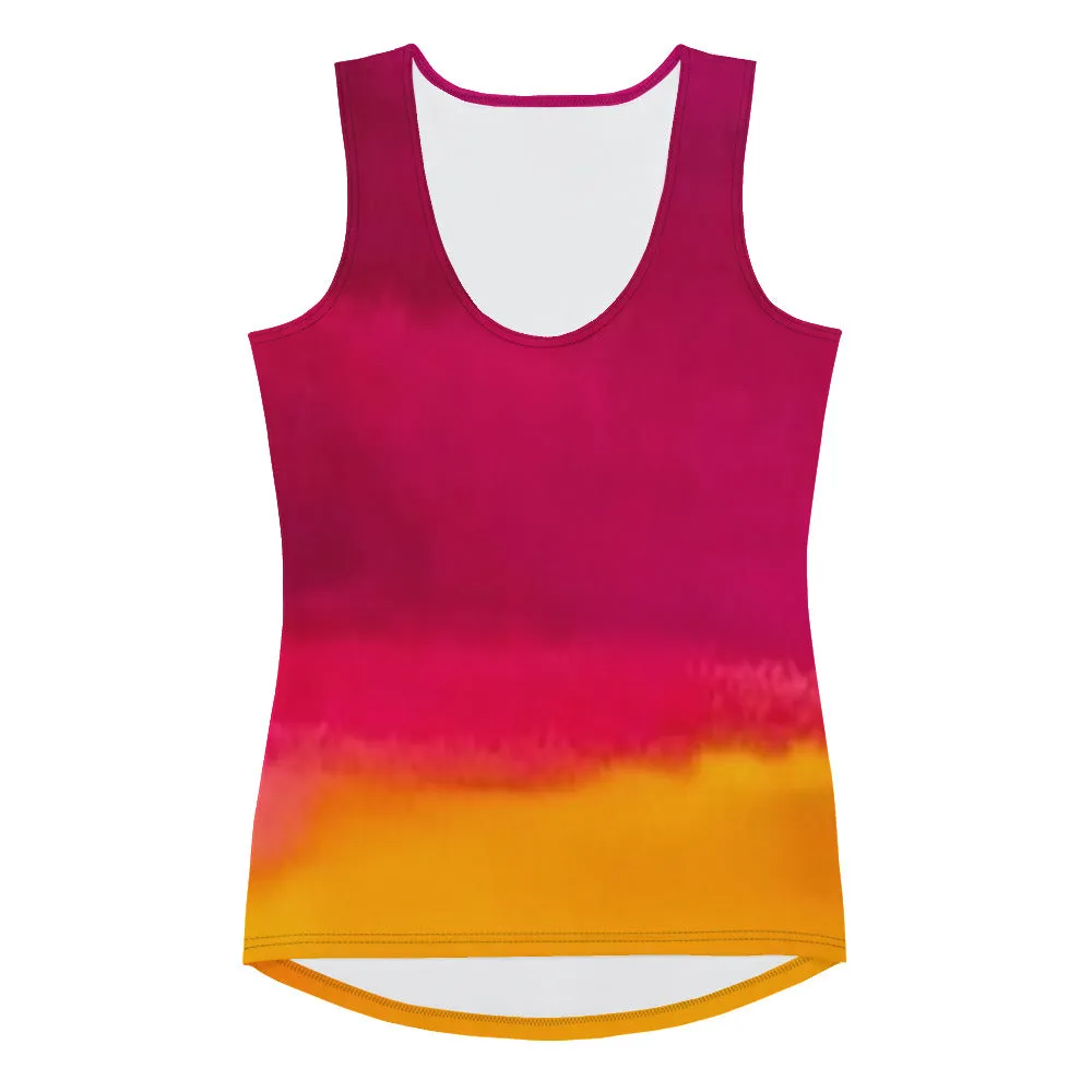 Burst of Pink Tank Top