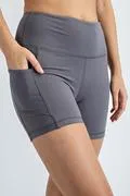 BUTTER SOFT BOOTY SHORT 4 IN W POCKETS