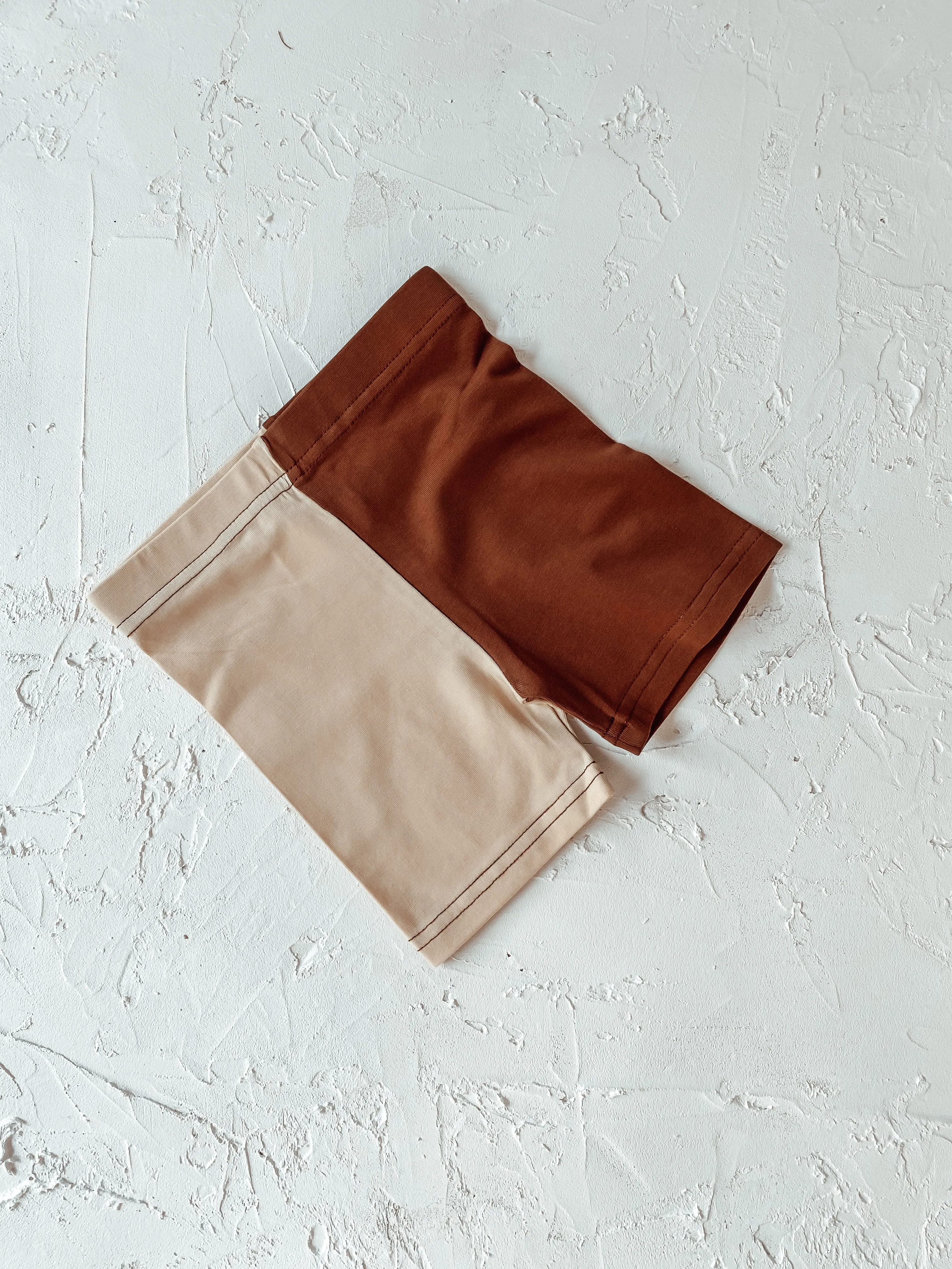 Caramel Girls Bike Shorts