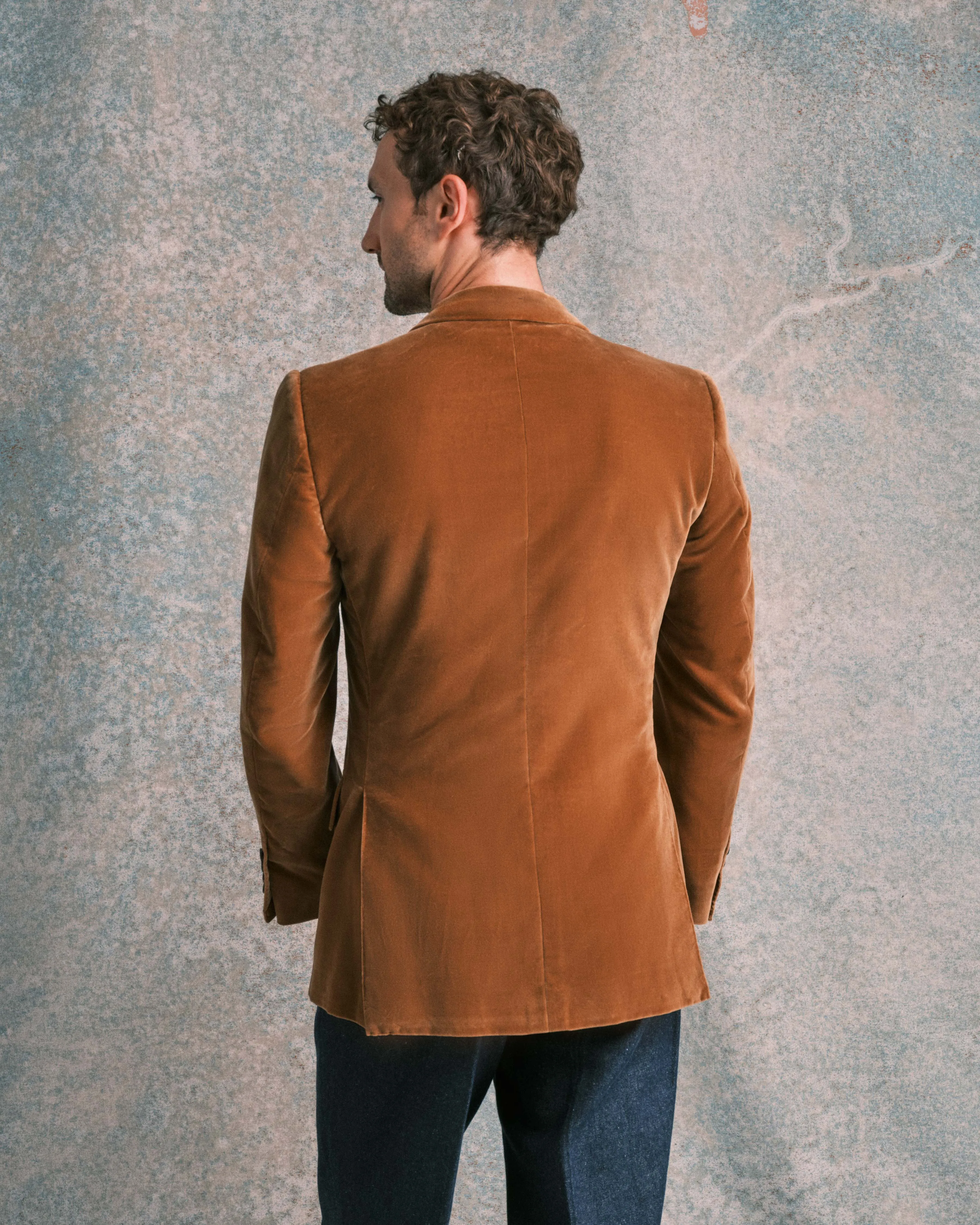 Caramel Velvet Jacket