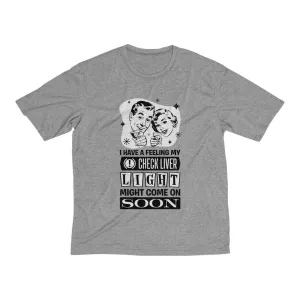 CHECK LIVER LIGHT Men's Heather Dri-Fit Tee