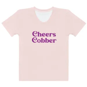 Cheers Cobber - Sustainably Made Women's Short Sleeve Tee