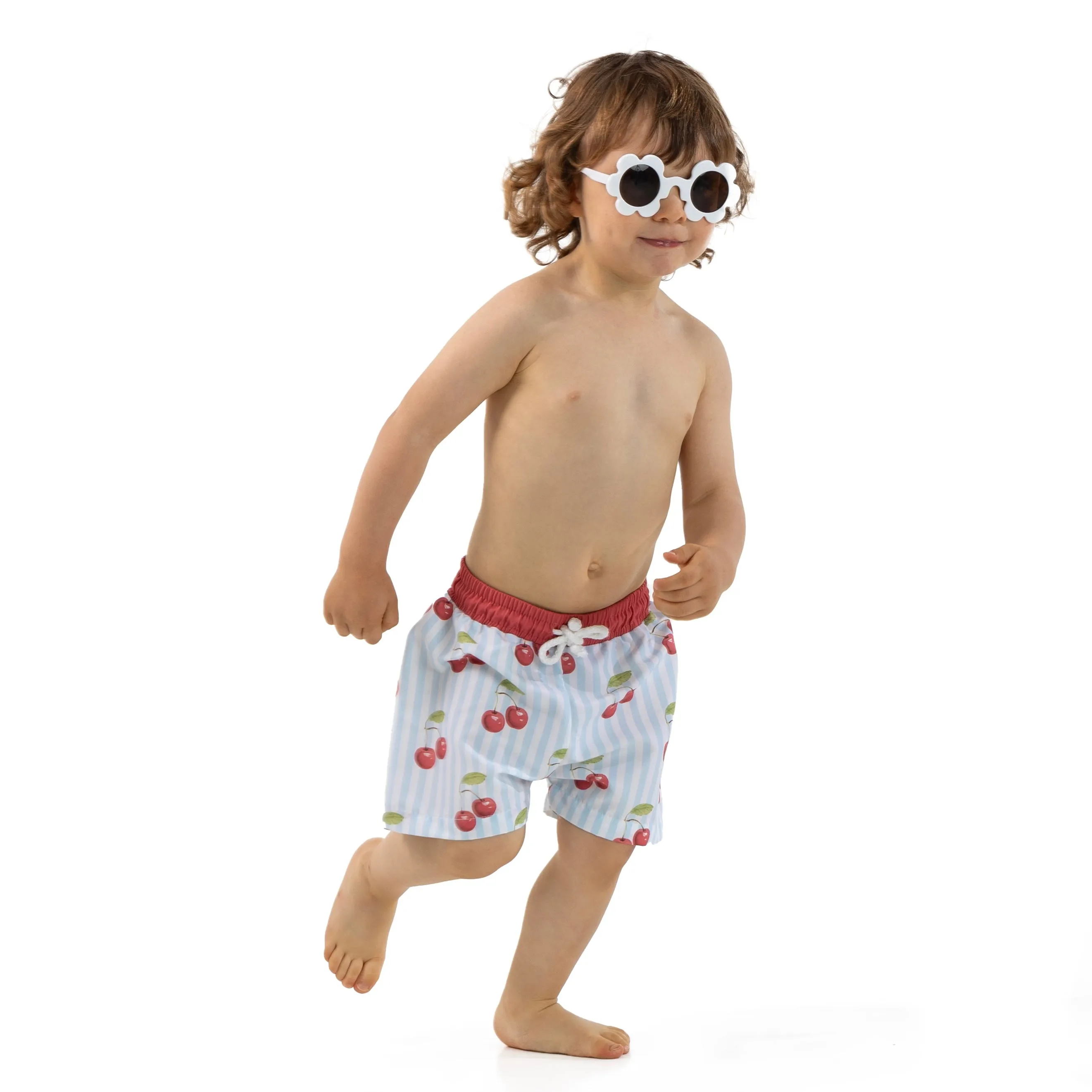 Cherries Boys Swim Shorts