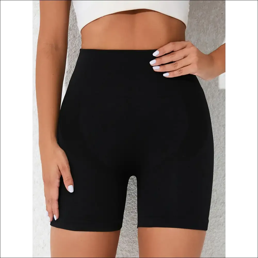 Chic High Waist Active Shorts for Stylish Comfort