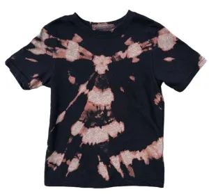 Child Bleach Dye Short Sleeve Shirt