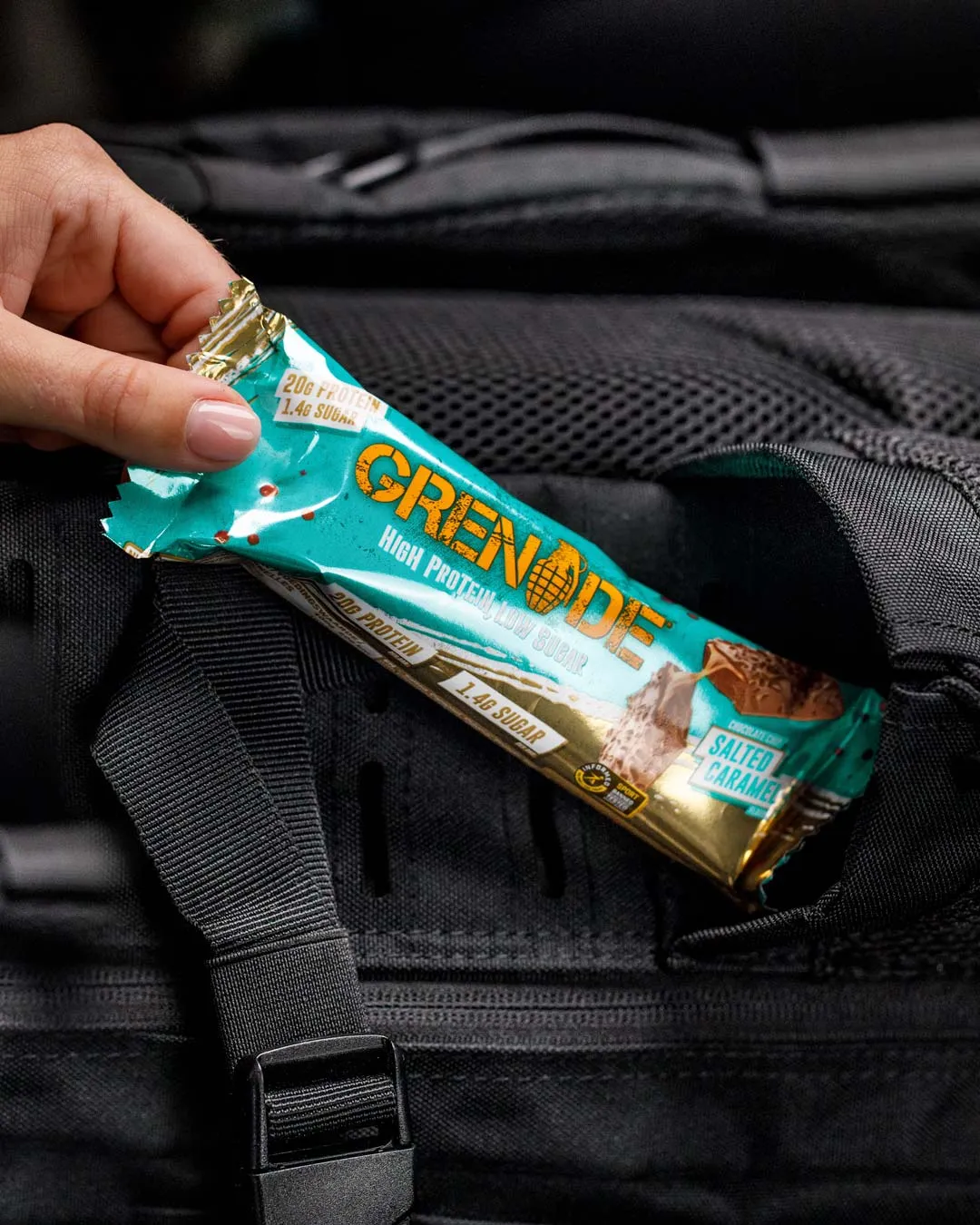 Chocolate Chip Salted Caramel Protein Bar 4 Pack - Secret Upgrade
