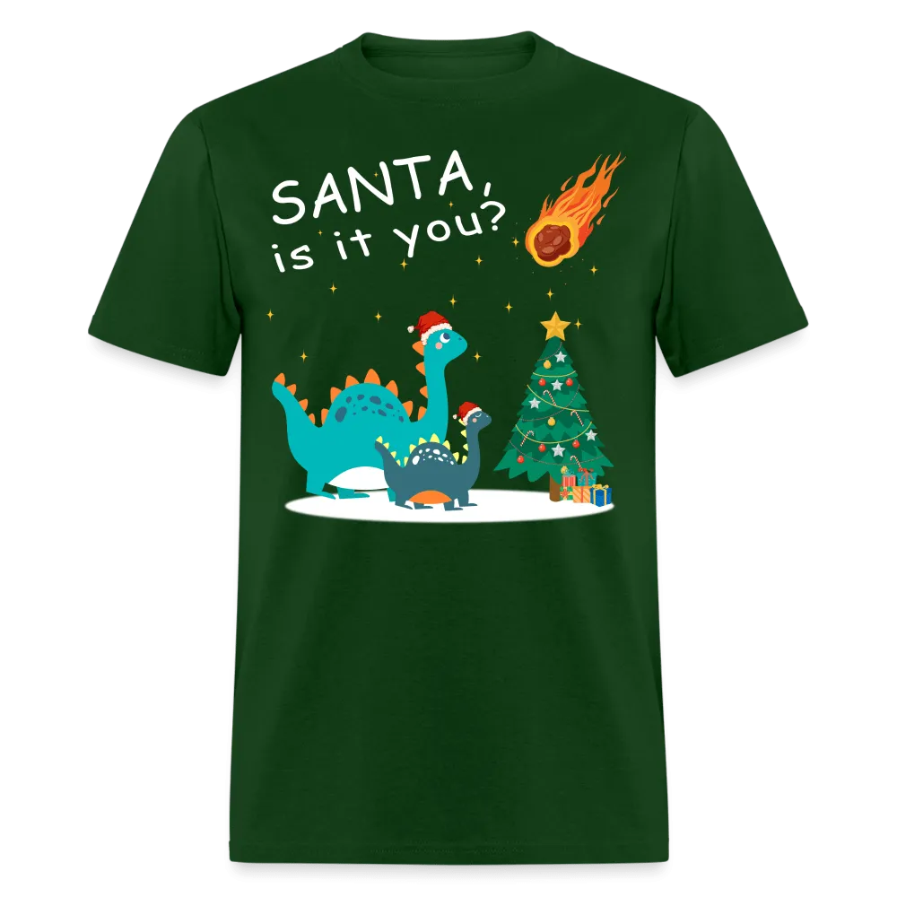 Christmas - Santa Is It You - Family Shirts Men, Woman Christmas T Shirts