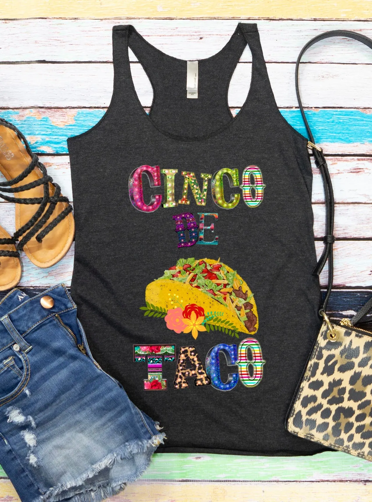 Cinco De Taco Tank Top/ Cinco De Mayo Tank